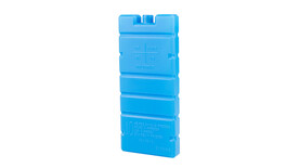 Kühlpads COOLPACK Ice-Pack 200g für gekühlten Versand aller Lebensmittel, B 75 mm x L 165 mm + 20 mm Block, blau, lebensmittelecht, tiefkühlgeeignet, lose, A-Nr.: 10677 - 01