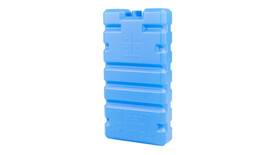 Kühlpads COOLPACK 400g Ice-Pack für gekühlten Versand aller Lebensmittel, B 90 mm x L 175 mm + 30 mm Block, blau, lebensmittelecht, tiefkühlgeeignet, lose
