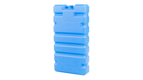 Kühlpads COOLPACK Ice-Pack 400g für gekühlten Versand aller Lebensmittel, B 90 mm x L 175 mm + 30 mm Block, blau, lebensmittelecht, tiefkühlgeeignet, lose, A-Nr.: 10678 - 01