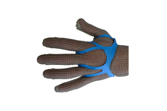 Handschuhspanner, Medium, blau, für Kettenhandschuhe