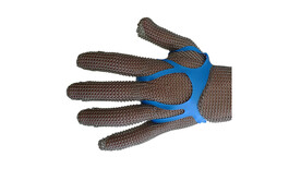 Handschuhspanner, Medium, blau, für Kettenhandschuhe