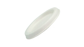 Stülpdeckel für Dressingbecher, Bagasse, Ø 75 mm, 8 mm, natur, A-Nr.: 11064 - 01