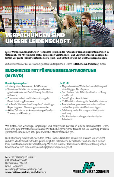 Buchhaltung &amp; Controlling, Hohenems, Vorarlberg, Österreich
