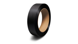 Umreifungsband PP, 12,5 x 0,7 mm, schwarz, Kern 406 mm, A-Nr.: 00293 - 01