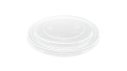Stülpdeckel für Menüschale to go, Ø 150 mm, PET, transparent