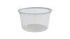 Rundbecher Crispy Cup, 400 ml, Ø 101 mm, H 76 mm, rund, PET, transparent, glatt