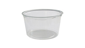 Rundbecher, 800 ml, Ø 126 mm, 102 mm, PET, transparent, A-Nr.: 76789 - 01