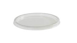 Stülpdeckel, Ø 101 mm, 5 mm, PET, transparent