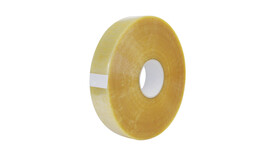 Automatenselbstklebeband, PP, Rollenbreite: 50 mm, Rollenlänge: 990 lfm, Kleber: Kautschuk, transparent