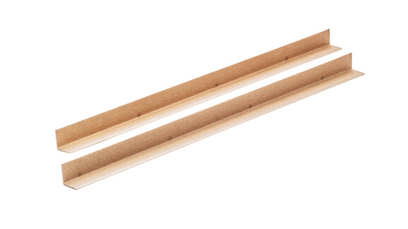 Kantenschutzleiste, 45 x 45 x 3 mm, Länge: 2.000 mm, Vollpappe, braun, A-Nr.: 12144 - 01