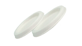 Deckel für Dressingbecher FAIRPAC, Bagasse, rund
