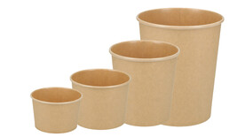 Suppenbecher VERIVE, Karton/PLA, rund