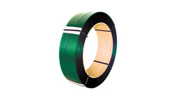 Umreifungsband PET, 15,5 x 0,7 mm, grün, Kern 406 mm, A-Nr.: 86920 - 01