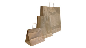 Papiertragetasche mit Papierkordeln FAIRPAC