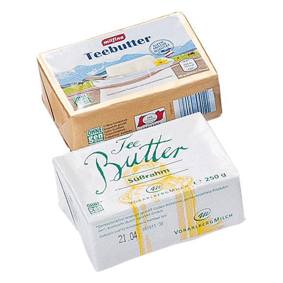 Meier Verpackungen - Butterfolien, Butterfolienzuschnitte