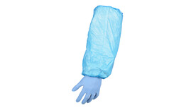 Ärmelschoner Classic, PE, light, 18 my, blau, 40 cm lang, A-Nr.: 13612 - 01