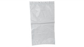 Flachbeutel, HDPE, geblockt, mit Abreißperforation und 2 Aufhängelöchern