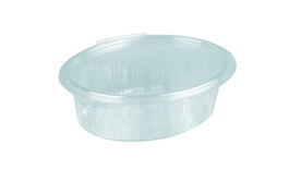 Klappbox 500 ml, APET, 166 x 129 x 55 mm, transparent
