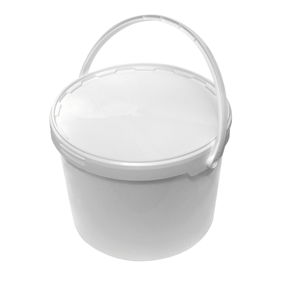 Lebensmittelechte Eimer mit Deckel von Meier Verpackungen Meier Verpackungen - Eimer, rund, rechteckig, Kunststoffeimer, Kunststoff-Eimer, Lebensmitteleimer, Lebensmittel-Eimer, Eimer mit Deckel, lebensmittelecht