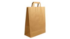 Papiertragetaschen mit Flachhenkeln, Papier-Tragetaschen, Meier Verpackungen