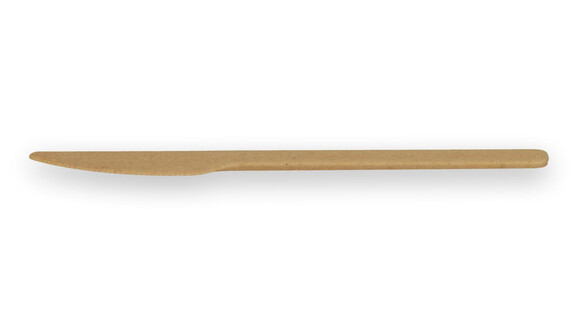Mehrweg-Messer, 181 x 18 x 4 mm, Verbundstoff aus Holzfasern/PLA, natur, VERIVE, A-Nr.: 14921 - 02