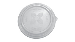 Mehrweg-Stülpdeckel, Ø 185 mm, PP, transparent, VERIVE