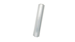 Handstretchfolie Prime Source, LLDPE, castextrudiert, 17 my, Rollenbreite: 450 mm, Rollenlänge: ca. 250 lfm, Rollengewicht (brutto): ca. 2 kg, Kern: 50 mm, Kerngewicht: 285 g, Farbe: transparent, Eigenschaften: innen haftend, außen glatt