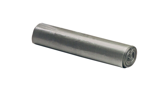 Müllsack, 120 Liter, LDPE, 42 my, 700 x 1.100 mm, grau, 25 Stk./Rolle, A-Nr.: 15877 - 01