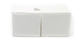 Servietten, Zellstoff, 1/4-Falz, 3-lagig, hochweiß, 20 x 20 cm, 1.000 Stk./Karton, A-Nr.: 16169 - 01