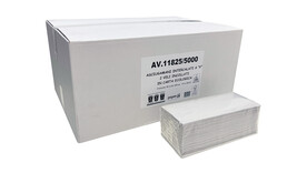 Falthandtuch, V-Falz, H3, 2-lagig, weiß, Recyclingmaterial, 5.000 Stk./Karton, A-Nr.: 16005 - 01