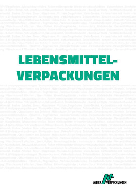 Meier Verpackungen, Standardartikelkatalog Lebensmittelverpackungen
