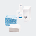 Meier Verpackungen - Waschraumhygiene-Sortiment, Toilettenpapier, Rollenhandtücher, Falthandtücher, Seifen, Cremen