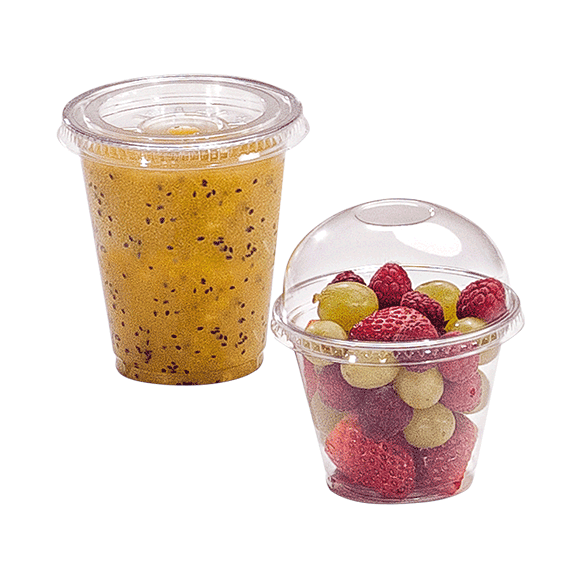 Kaltgetränkebecher, Shakebecher, Shake-Becher, Smoothie-Becher, Smoothiebecher, Dessertbecher, Dessert-Becher, Meier Verpackungen
