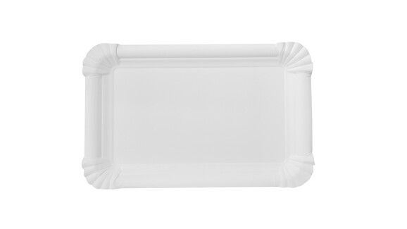 Pappteller, 130 x 200 mm, Frischfaser, A-Nr.: 16922 - 01