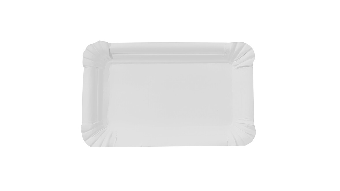 Pappteller, 100 x 160 mm, Frischfaser, A-Nr.: 16923 - 01