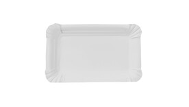 Pappteller, 100 x 160 mm, Frischfaser, A-Nr.: 16923 - 01