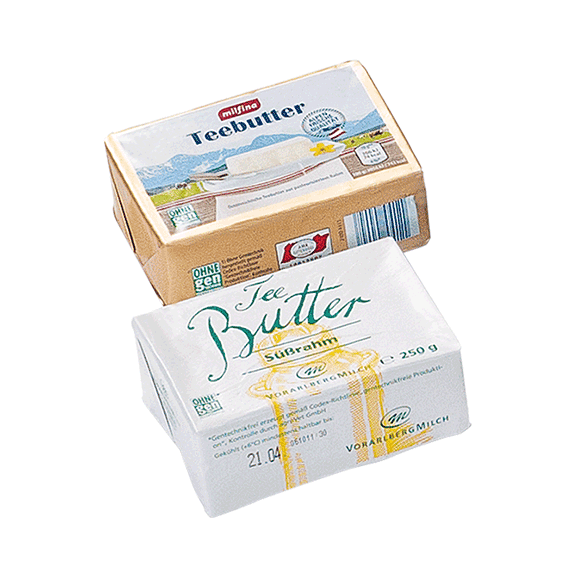 Meier Verpackungen - Butterfolien, Butterfolienzuschnitte