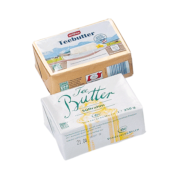 Butterfolien von Meier Verpackungen Butterfolien, Butterfolienzuschnitte, Meier Verpackungen