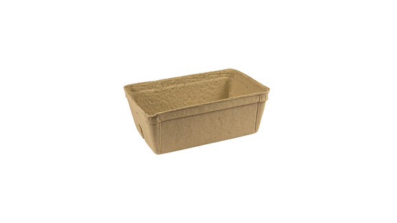 Holzschliffschale 250 g, Frutpak, L 138 mm x B 89 mm x H 50 mm, natur, unbedruckt, A-Nr.: 34620 - 01