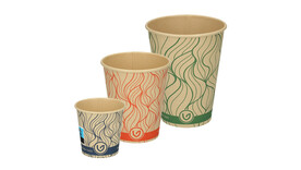 Coffee to go Becher VERIVE, Bambuspapier/wasserbasierte Beschichtung, A-Nr.: 14097 - 01