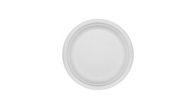 Einwegteller, Bagasse, Ø 151 mm, 13,6 mm, weiß, VERIVE, A-Nr.: 16527 - 01