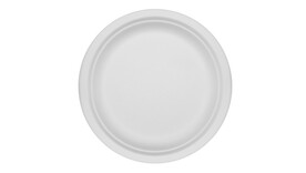 Einwegteller, Bagasse, Ø 261 mm, 20,6 mm, weiß, VERIVE, A-Nr.: 16530 - 01