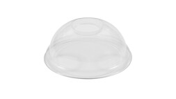 Domdeckel, Ø 95 mm, 40 mm, RPET, transparent, VERIVE, A-Nr.: 16853 - 01