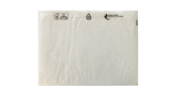 Dokumentenschutztasche C5, LDPE, B 235 mm x L 175 mm, Innenmaß: B 225 mm x L 165 mm, transparent, Querformat, mit Adhäsionsverschluss, Lasche separat, A-Nr.: 16882 - 01