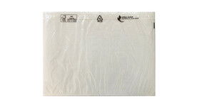 Dokumentenschutztasche C5, LDPE, B 235 mm x L 175 mm, Innenmaß: B 225 mm x L 165 mm, transparent, unbedruckt, Querformat, mit Adhäsionsverschluss, Lasche separat, A-Nr.: 16882 - 01