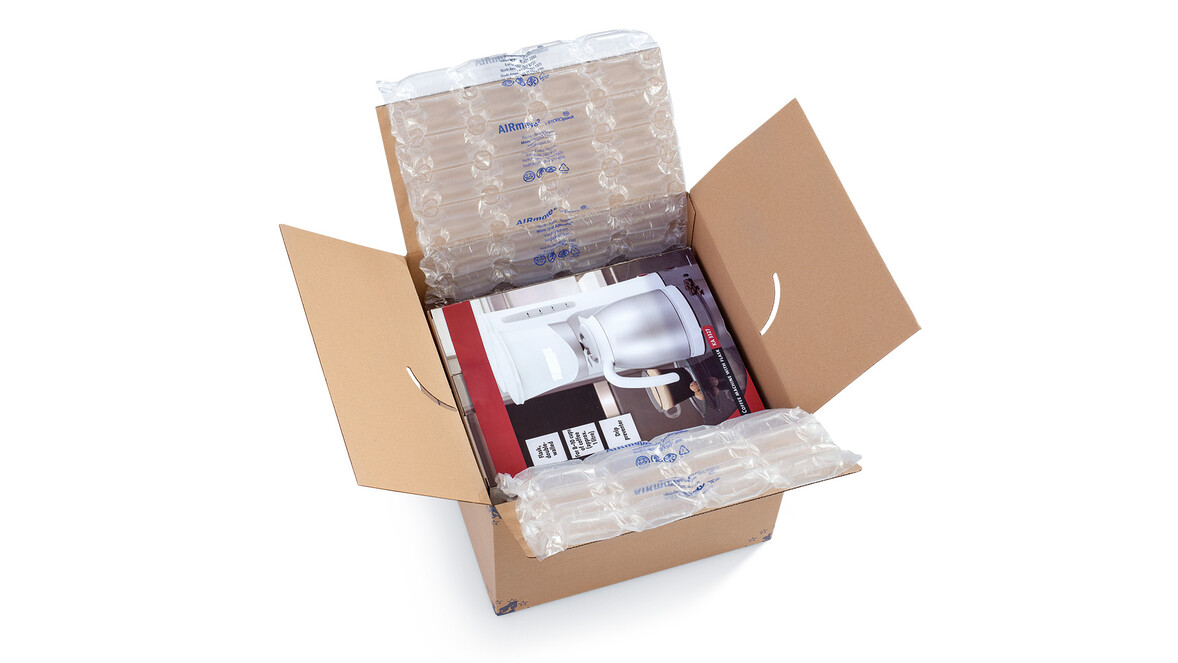 Luftpolsterfolie Cushion "M" für AIRmove 2, HDPE, 400 mm x 435 lfm, A-Nr.: 18000 - 01