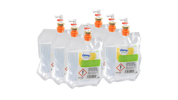 Lufterfrischer Fresh Nachfüllpack Kimberly-Clark Kleenex® 6190 300 ml, transparent, VPE: 6 Stk./Karton, A-Nr.: 18241 - 01