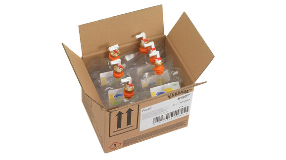 Lufterfrischer Fresh Nachfüllpack Kimberly-Clark Kleenex® 6190 300 ml, transparent, VPE: 6 Stk./Karton, A-Nr.: 18241 - 02