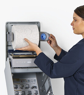 Kimberly-Clark Professional™ - Minimierter Wartungsaufwand, dank einfach zu benutzender Spendersysteme