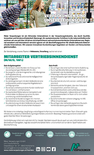 Stelleninserat_Mitarbeiter_Vertriebsinnendienst Stelleninserat_Mitarbeiter_Vertriebsinnendienst